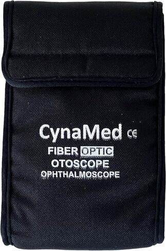 Premium High Grade Home Use Student Otoscope Set Fiber Optic Digital Bright Led Ear Light Design 4X Magnification with Storage Washable Speculum Tips for Children Adults and Pets Cynamed in Saudi Arabia