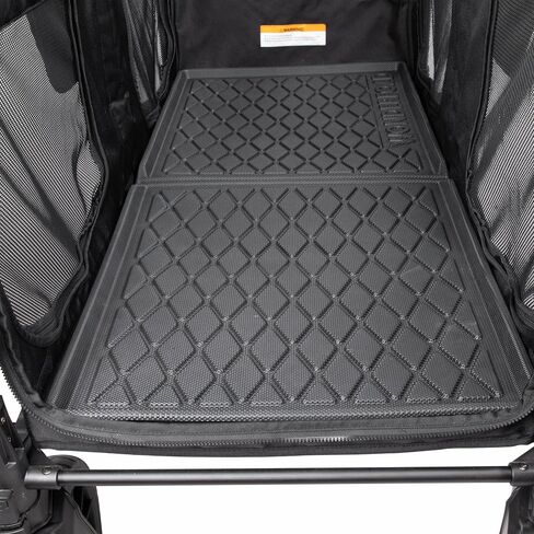 WONDERFOLD All Weather Mat W2 Stroller Wagon Accessory Made from TPE to Protect Wagon from Sand, Dirt, and Water (Fits Only W2 Models) - 30" Length x 16" Width x .75" Height in Kuwait