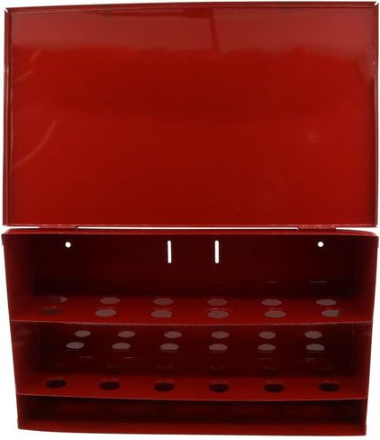 Fire Sprinkler Spare Head Box Cabinet, Available In 3, 6, 12, 24, 36 Head Cabinets (24 Head Box), Red in Kuwait