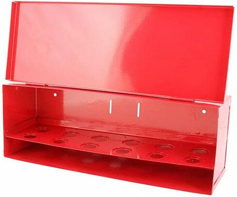Fire Sprinkler Spare Head Box Cabinet, Available In 3, 6, 12, 24, 36 Head Cabinets (24 Head Box), Red in Kuwait