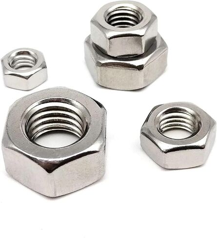 2/50PCS Hex Hexagon Nut M2-M24 304 Stainless Steel(2pcs M22) in Saudi Arabia