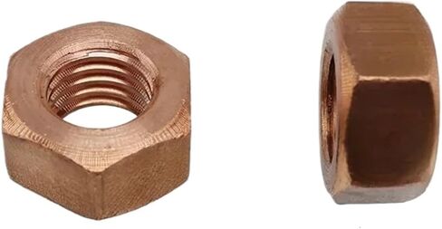 2/10pcs مسدس الجوز Red M3-M20 صمامات بوابة المياه الصمامات المفتاح الكهربائي التوصيل الموصل Nut Nut (10pcs M4) in Saudi Arabia
