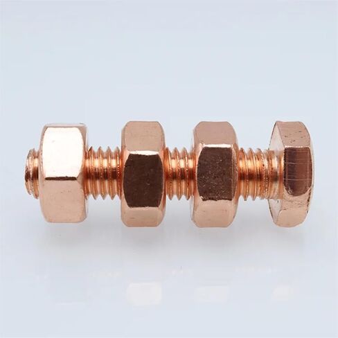 2/10pcs مسدس الجوز Red M3-M20 صمامات بوابة المياه الصمامات المفتاح الكهربائي التوصيل الموصل Nut Nut (10pcs M4) in Saudi Arabia