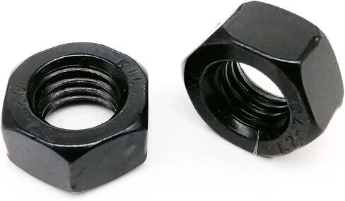2-100pcs Hex Hexagon Nut M1.4-M24 Carbon Steel(2pcs M18) in Saudi Arabia