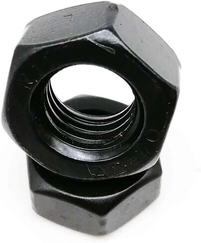 2-100pcs Hex Hexagon Nut M1.4-M24 Carbon Steel(2pcs M18) in Saudi Arabia
