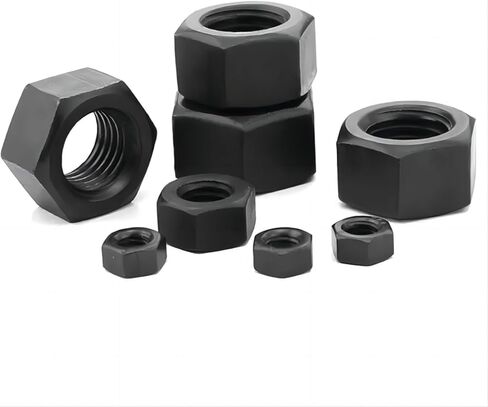 5/50pcs M2-M12 أسود مسدس سداسي الكربون الصلب الكربوني (M2 (50pcs)) in Saudi Arabia