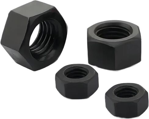 5/50pcs M2-M12 أسود مسدس سداسي الكربون الصلب الكربوني (M2 (50pcs)) in Saudi Arabia