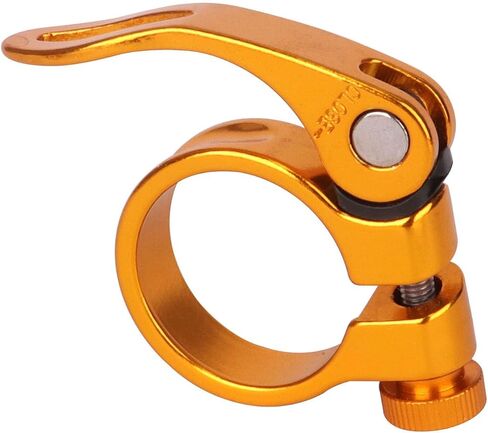 Bike Bicycle Quick Release SeatPost Clamp 34.9mm 31.8mm MTB Bike Road Bike Casual Bike Seatpost Clamp (Blue, 34.9mm) in Saudi Arabia