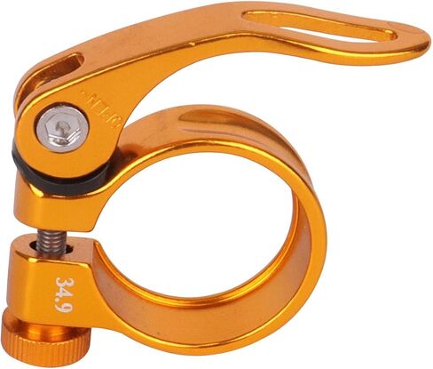 Bike Bicycle Quick Release SeatPost Clamp 34.9mm 31.8mm MTB Bike Road Bike Casual Bike Seatpost Clamp (Blue, 34.9mm) in Saudi Arabia