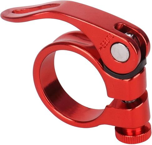 Bike Bicycle Quick Release SeatPost Clamp 34.9mm 31.8mm MTB Bike Road Bike Casual Bike Seatpost Clamp (Blue, 34.9mm) in Saudi Arabia