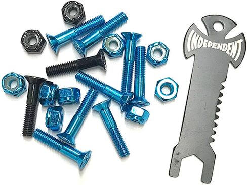 Independent Genuine Parts Phillips Hardware with Tool - Blue/Black - 1" in Saudi Arabia