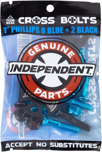 Independent Genuine Parts Phillips Hardware with Tool - Blue/Black - 1" in Saudi Arabia