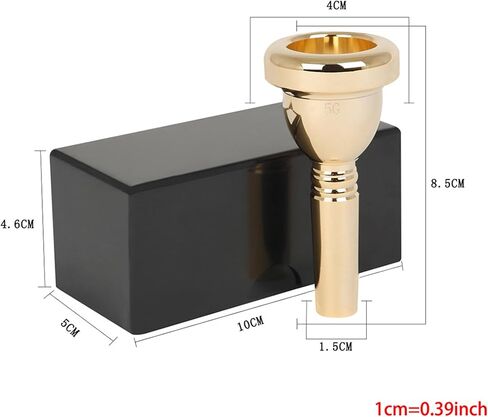Baritone and Euphonium Mouthpiece for Professional Learners Applicable to Musical Instrument Store in Saudi Arabia