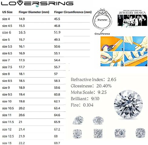 Wedding Ring Sets His And Hers Promise Ring Wedding Ring Sets His And Hers Couples Women 925 Sterling Silver Moissanite Man Sterling Silver Wedding Band in Kuwait