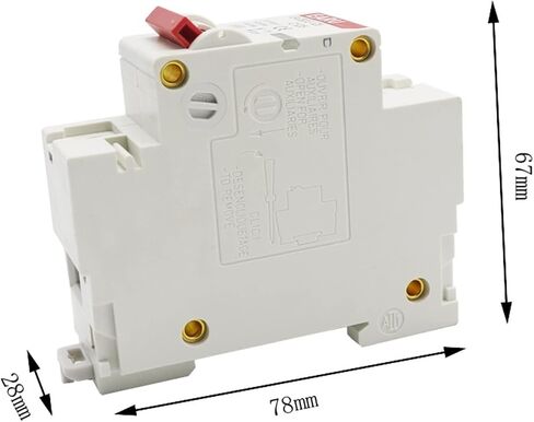 DC 1000V 125A 1P Solar Mini Circuit Breaker Overload Switches 80a 100a 125a 1p DC1000V MCB لنظام PV الكهروضوئي (100A) in Saudi Arabia
