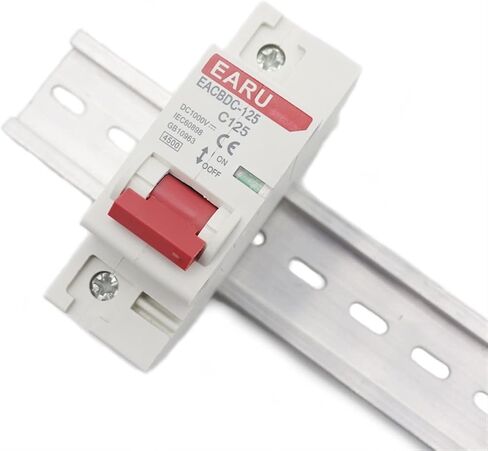 DC 1000V 125A 1P Solar Mini Circuit Breaker Overload Switches 80a 100a 125a 1p DC1000V MCB لنظام PV الكهروضوئي (100A) in Saudi Arabia