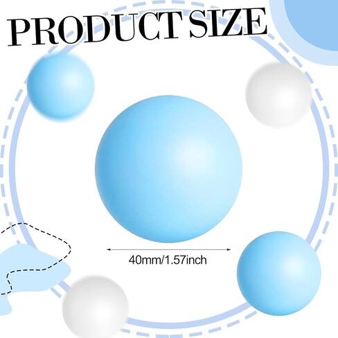 28 Pcs Balls Table Tennis Balls 40mm Color Plastic Balls Assorted Color Balls Bulk Washable Small Game Balls for Party Decoration Handcrafted Art Carnival Pool Games in Kuwait