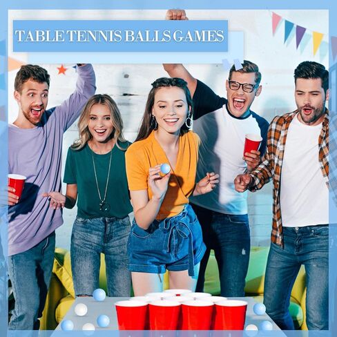 28 Pcs Balls Table Tennis Balls 40mm Color Plastic Balls Assorted Color Balls Bulk Washable Small Game Balls for Party Decoration Handcrafted Art Carnival Pool Games in Kuwait