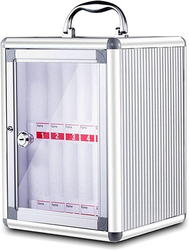 خزانة تخزين الهاتف المحمول من ألومنيوم سبيكة مع 6/12/24/36/48/60 فتحات القفل لامتحان مصنع المدرسة in Kuwait