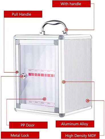 خزانة تخزين الهاتف المحمول من ألومنيوم سبيكة مع 6/12/24/36/48/60 فتحات القفل لامتحان مصنع المدرسة in Kuwait