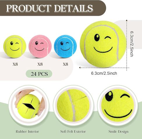 SYHOIDE 24 PCS CRIPT GLIDE BRALS لكبار السن Precut Tennis Smile Ball Cairs Clide Clide لكبار السن ، وحماية أرضية الأثاث in Saudi Arabia