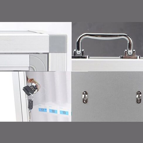 مربع تخزين الهاتف المحمول للموظفين - خزانة تخزين سطح المكتب الشفافة مع 60 مقصودات لتخزين الهاتف المحمول الآمن in Kuwait