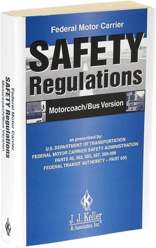 Federal Motor Carrier Safety Regulations Pocketbook - Motorcoach/Bus Version in Saudi Arabia
