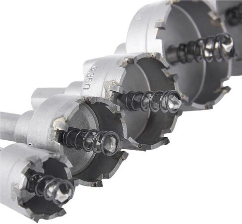 1pc 15-100mm ثقب المنشار كربيد طرف Core Core Bit Cutter Crown لسبائك الفولاذ المقاوم للصدأ المعدني (23 مم) in Kuwait