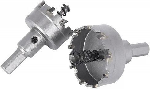 1pc 15-100mm ثقب المنشار كربيد طرف Core Core Bit Cutter Crown لسبائك الفولاذ المقاوم للصدأ المعدني (23 مم) in Kuwait