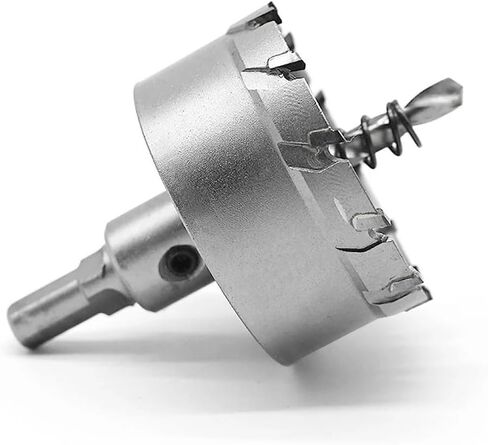1pc 15-100mm ثقب المنشار كربيد طرف Core Core Bit Cutter Crown لسبائك الفولاذ المقاوم للصدأ المعدني (23 مم) in Kuwait