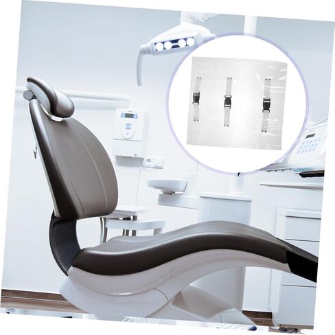 Pretyzoom 6pcs يرتدي ملابس كرسي شفافة مقاومة يغطي حامي وسادة المقعد لعيادات المستشفيات عن طريق الفم واستخدام المنزل تعزيز الراحة والوظائف in Kuwait