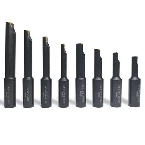 8 PCS 3/4 "SHANK SHANK ANDESSE مخرطة مخرطة مجموعة ، 90 ° جولة شريط ممل شانك مع 4 PCS TCMT21.51 و 4 PCS TCMT221 in Kuwait