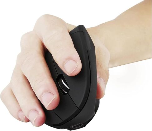 Vertical Mouse, Ergonomic Vertical Mouse, 2.4G High Precision Optical Mice 800/1200/1600 for PC Laptop Desktop Mac (Wireless Pink) in Kuwait