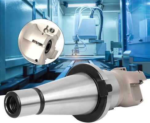 Face Mill Cutter NT40-FMB22 Indexable End Mill Collet Chuck Holder with APMT1604 Milling Inserts and Wrench(4PCS Milling Inserts) in Saudi Arabia