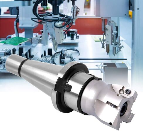 Face Mill Cutter NT40-FMB22 Indexable End Mill Collet Chuck Holder with APMT1604 Milling Inserts and Wrench(4PCS Milling Inserts) in Saudi Arabia