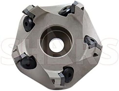 Shars 3 "45 درجة فهرسة القابلة للوجه قاطع Mill Cutter SEKN إدراج 404-1896W P [ in Saudi Arabia