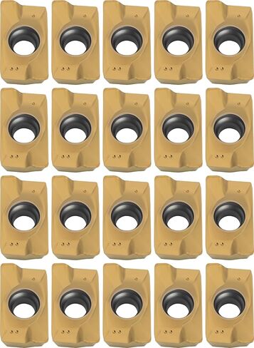 20 PCS APKT1604 إدراج طحن الماس ، للاستخدام مع طواحين الوجه القابلة للفهرسة ومطاحن النهاية ، المغلفة ، لتصنيع الفولاذ المقاوم للصدأ ، الفولاذ in Kuwait