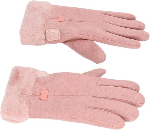 Akozon 1 Pair of Electric Heated Gloves USB Rechargeable Full Finger Gloves for Women Winter Warm Heated for Outdoor Activities Like Cycling, Skiing, and More in Saudi Arabia