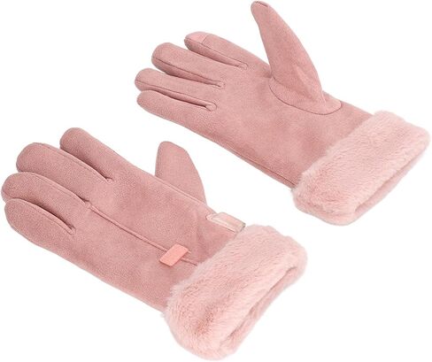 Akozon 1 Pair of Electric Heated Gloves USB Rechargeable Full Finger Gloves for Women Winter Warm Heated for Outdoor Activities Like Cycling, Skiing, and More in Saudi Arabia
