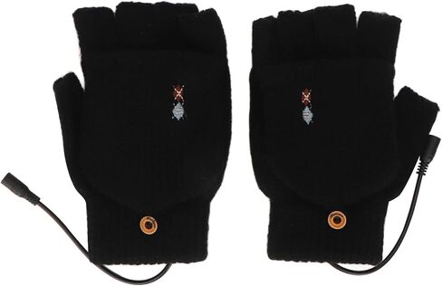 قفازات USB مسخنة 3 سرعات نصف حبكة الإصبع الكهربائية in Kuwait