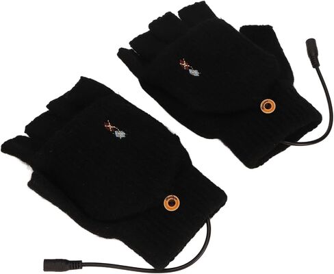 قفازات USB مسخنة 3 سرعات نصف حبكة الإصبع الكهربائية in Kuwait