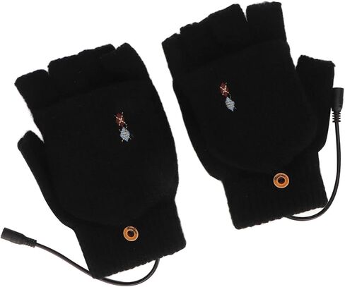 قفازات USB مسخنة 3 سرعات نصف حبكة الإصبع الكهربائية in Kuwait