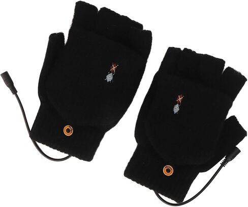 قفازات USB مسخنة 3 سرعات نصف حبكة الإصبع الكهربائية in Kuwait