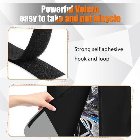 Vertical Bike Rack Cover, Waterproof Bike Cover, Outdoor Sun Rain Snow Protector for City, Mountain, Electric, Tandem Bicycle in Saudi Arabia