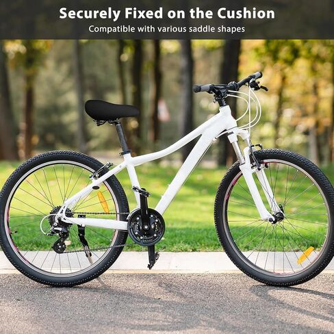 Bike Seat Cover, Waterproof Bicycle Seat Cover Black Rainproof Dustproof Bike Saddle Cover with Drawstring Washable Bikes Seat Cushion Cover for Women Men Mountain Road Bicycle in Saudi Arabia
