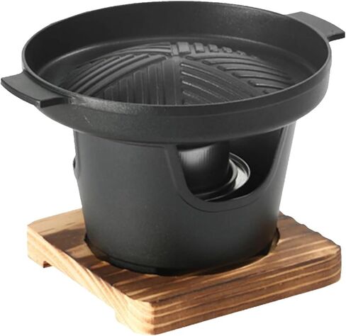 Japanese Person Cooking Oven Detachable Japanese Alcohol Stove Non-Stick Japanese Smokeless Alcohol Stove Camping Picnic(B) in Saudi Arabia