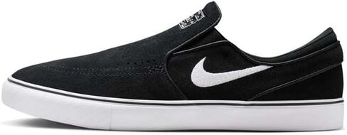 Nike SB Janoski+ Slip Skate Shoes (FN5893-001 ، الأسود/الأسود/الأسود/الأبيض) الحجم 10.5 in Saudi Arabia