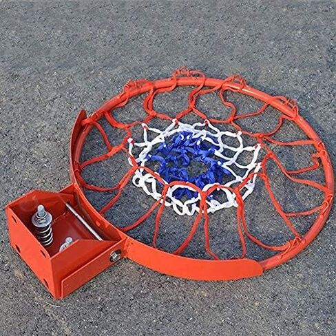 THUNDERBAY Reinforced Heavy Duty Breakaway Wall Mounted Basketball Rim,18 inch Basketball Rim Goal Replacement for Indoor Outdoor Walls in Saudi Arabia
