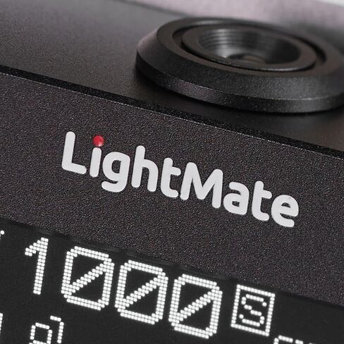 Lightmate Lite 2R Light Meter Photography ، 0.96 بوصة شاشة OLED كبيرة ، و 1.24 أوقية قابلة لإعادة الشحن ، وعدة بطارية قابلة لإعادة الشحن ، وعداد ضوء عالي الدقة للفيلم ، وكاميرات لايكا ، و Sliver Metal in Kuwait