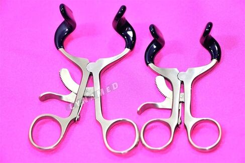 Premium German 2 Molt Mouth Gag Blue 4.5 "+3.5 الأدوات البيطرية الأسنان (مجموعة 2) in Saudi Arabia